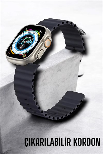 Bluetooth Bağlantılı Nabız, Kan Basıncı, Oksijen Ölçer Akıllı Saat