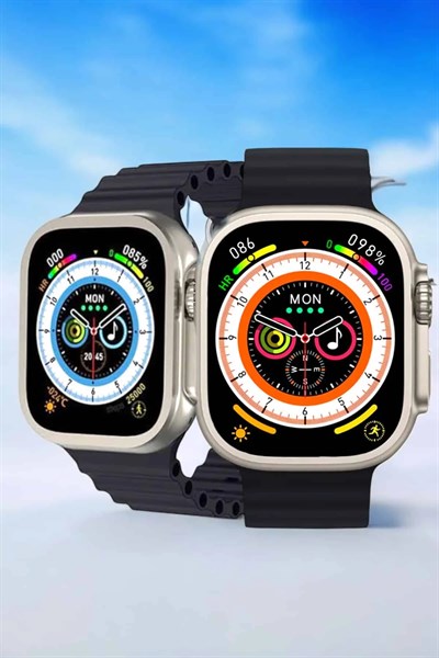 Bluetooth Bağlantılı Nabız, Kan Basıncı, Oksijen Ölçer Akıllı Saat