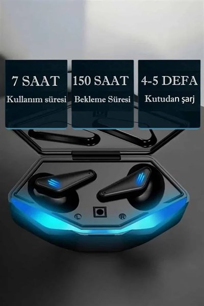 Bluetooth Gamer Oyuncu Kulaklığı ANC Özelliği Yüksek Ses Kaliteli