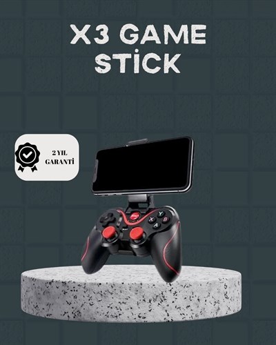 Bluetooth Kablosuz Oyun Kumandası – Android, iOS, PC Uyumlu