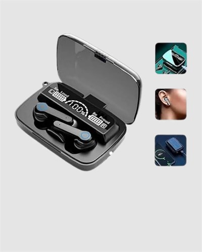 Bluetooth Kulaklık – Powerbank Özellikli, Oyun Modlu, Uzun Ömürlü ve Şarj Kutulu