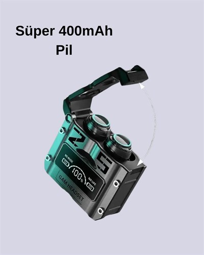 Bluetooth Kulaklık Kablosuz ANC Gürültü Önleyici Stereo Ses