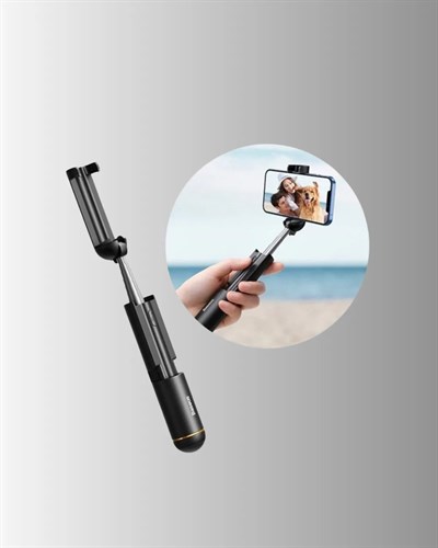 Bluetooth Selfie Çubuğu – Katlanabilir, Uzaktan Kumandalı
