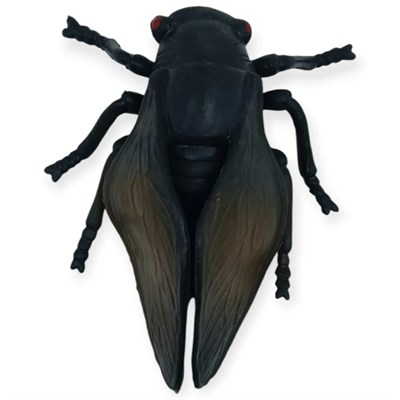 Böcek Figürleri - Gerçekçi Figür - Ağustos Böceği 10 cm