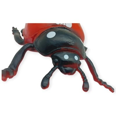 Böcek Figürleri - Gerçekçi Figür - Uğur Böceği 9 cm