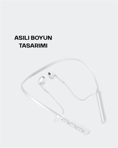 Boyun Askılı Kulaklık – 100 Saat Kullanım Süresi, Ergonomik Tasarım