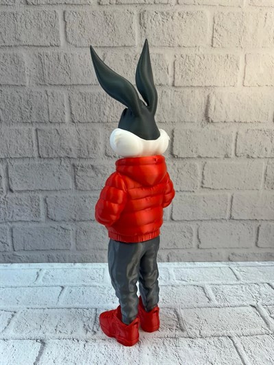 Bugs Bunny Dekoratif Figür 10×34 cm Modern Tasarım