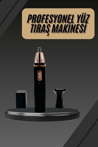 Burun Kulak Kıl Tüy Temizleme Ve Tıraş Makinesi Mini Paslanmaz Çelik