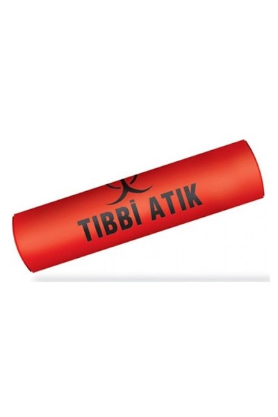 Büyük Boy 80 x 110 cm 700 gr 10 lu Rulo x 1 Paket = 10 Adet (Kırmızı-Siyah Baskılı)
