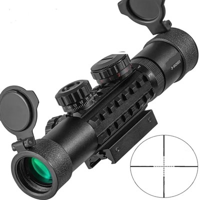 C3-9X26eg Raylı Çift ışıklı Dürbünü 11mm