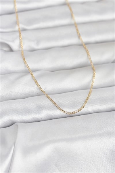 CM 14K Gold Renk 60 cm Zincirli Kadın Kolye