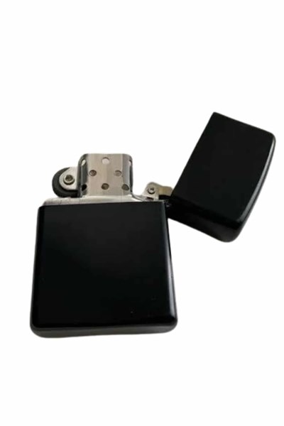 Çakmak Parlak Siyah Doldurulabilir Hedyelik Eşya