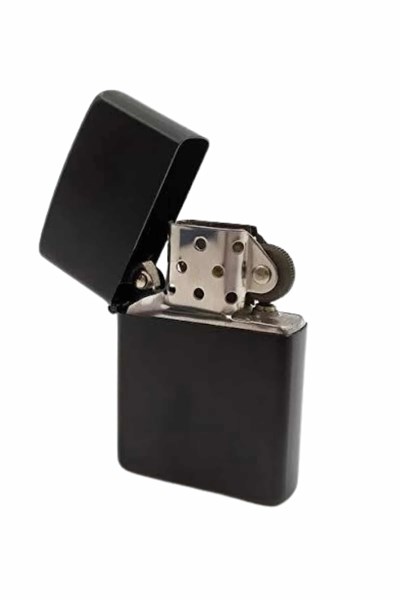 Çakmak Parlak Siyah Doldurulabilir Hedyelik Eşya