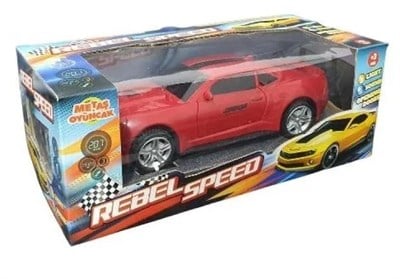 Çarp Dön Işıklı Sesli Camaro KIRMIZI