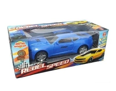 Çarp Dön Işıklı Sesli Camaro MAVİ