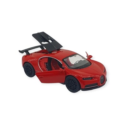 Çek Bırak Araba Metal - 3661C- Kırmızı