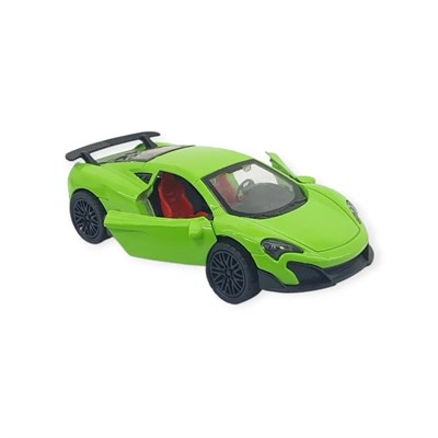 Çek Bırak Araba Metal - 3661C- Yeşil