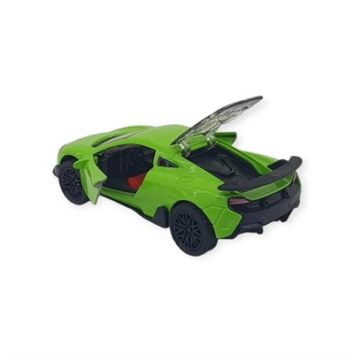 Çek Bırak Araba Metal - 3661C- Yeşil