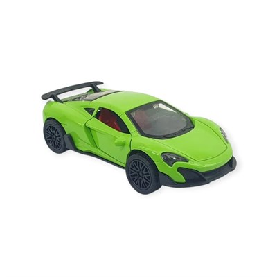 Çek Bırak Araba Metal - 3661C- Yeşil