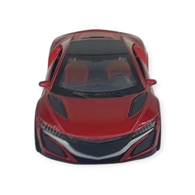 Çek Bırak Araba Metal - 3691C - Kırmızı