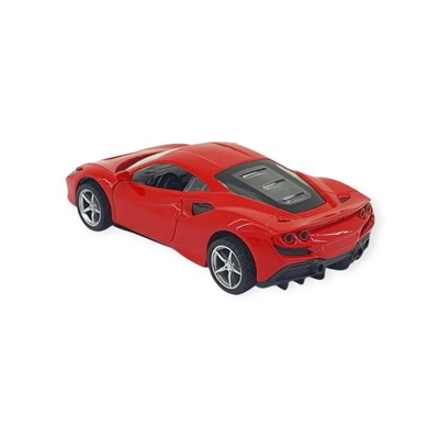 Çek Bırak Araba Metal - 6636-68M - Kırmızı