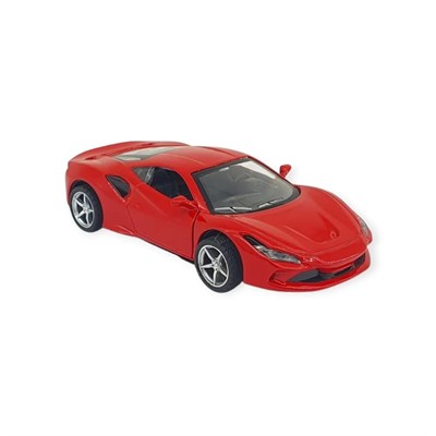Çek Bırak Araba Metal - 6636-68M - Kırmızı
