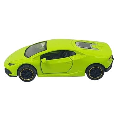 Çek Bırak Araba Metal - 6643-05-Yeşil