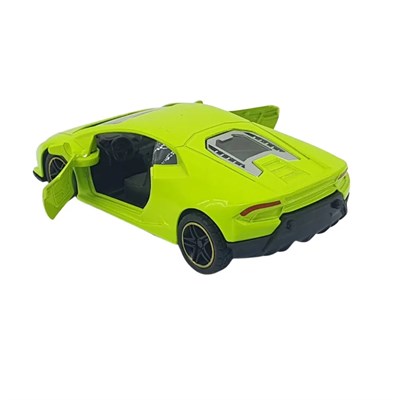 Çek Bırak Araba Metal - 6643-05-Yeşil