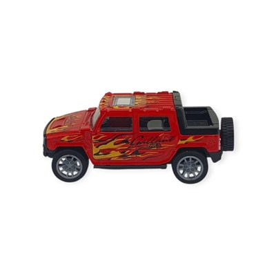 Çek Bırak Araba Metal -K137A7 - Kırmızı