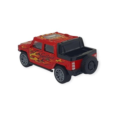 Çek Bırak Araba Metal -K137A7 - Kırmızı