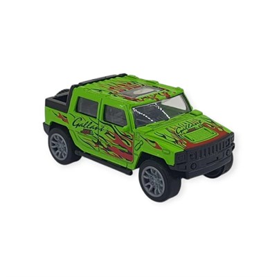 Çek Bırak Araba Metal -K137A7 - Yeşil