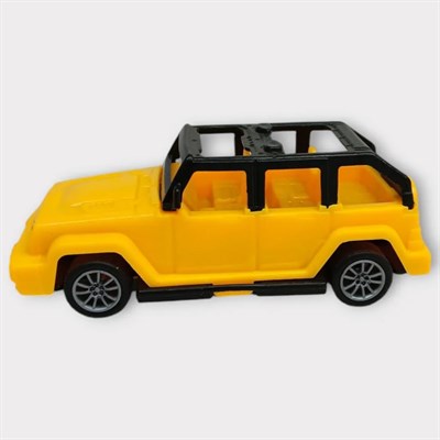 Çek Bırak Arabalar 10 Cm - Sarı Jeep