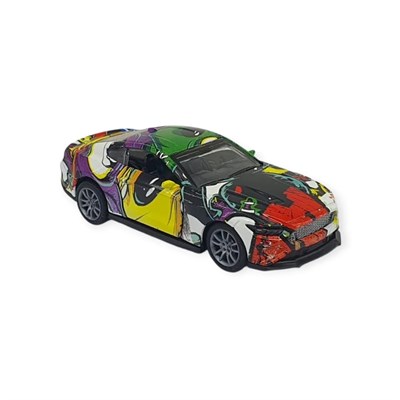 Çek Bırak Grafity Araba Metal -K174C1 - Yeşil