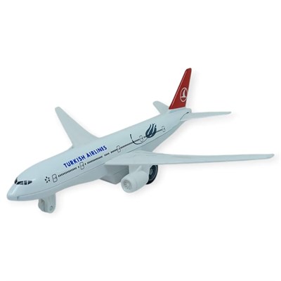 Çek Bırak Işıklı Sesli Yolcu Uçak 15 Cm