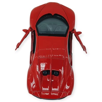 Çek Bırak Metal 12 Cm Model Araba - Kırmızı
