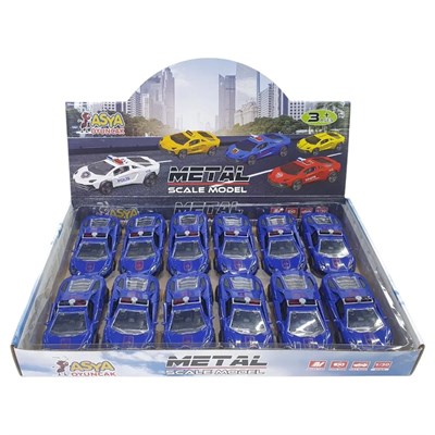 Çek Bırak Metal Araba Lamborgini