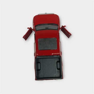 Çek Bırak Metal Araba Sesli Işıklı - Kırmızı