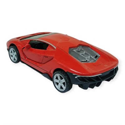 Çek Bırak Metal Arabalar 12 cm - 6632-40 - Kırmızı