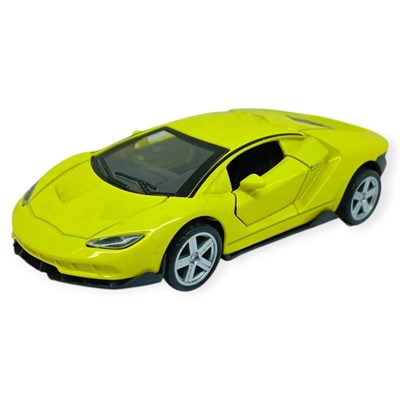 Çek Bırak Metal Arabalar 12 cm - 6632-40S - Sarı