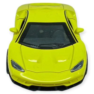 Çek Bırak Metal Arabalar 12 cm - 6632-40S - Sarı