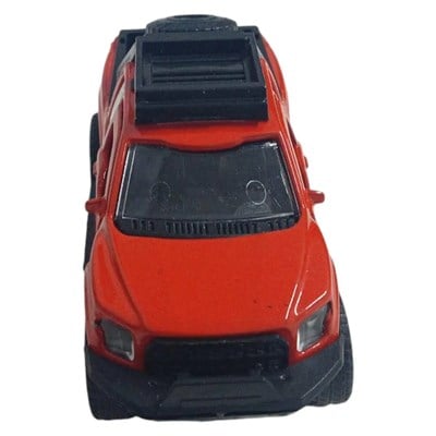 Çek Bırak Metal Arazi Aracı 13 cm - Kırmızı