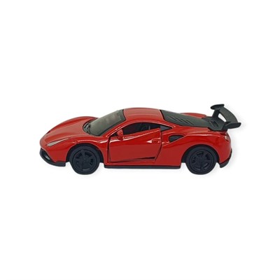 Çek Bırak Metal Küçük Arabalar 8 cm - 6411A-4 - Kırmızı