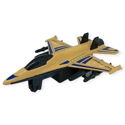 Çek Bırak Metal Mini Savaş Uçağı 10 cm