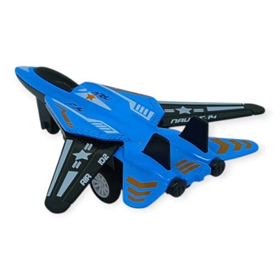 Çek Bırak Metal Mini Savaş Uçağı 10 cm