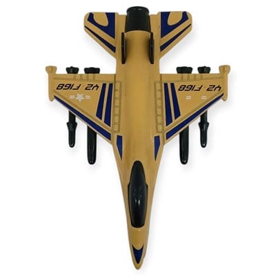 Çek Bırak Metal Mini Savaş Uçağı 10 cm