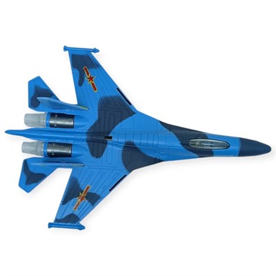 Çek Bırak Metal Uçak Sesli Işıklı 22 cm