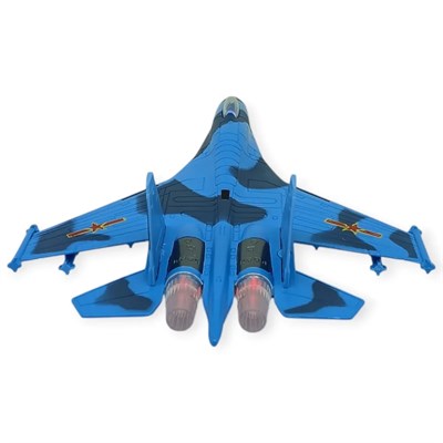 Çek Bırak Metal Uçak Sesli Işıklı 22 cm
