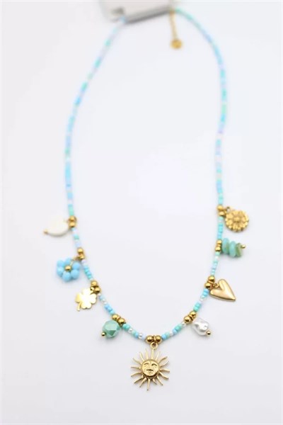 Charm Deniz Kolye - Turkuaz