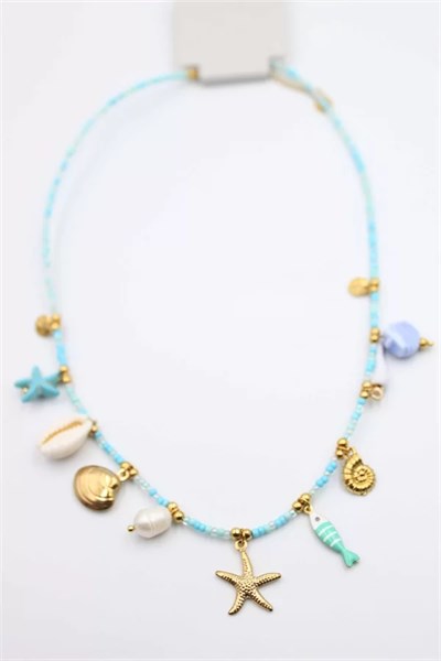 Charm Deniz Kolye - Turkuaz