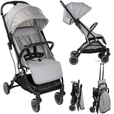 Chicco Trolley Me Bebek Arabası Light Grey